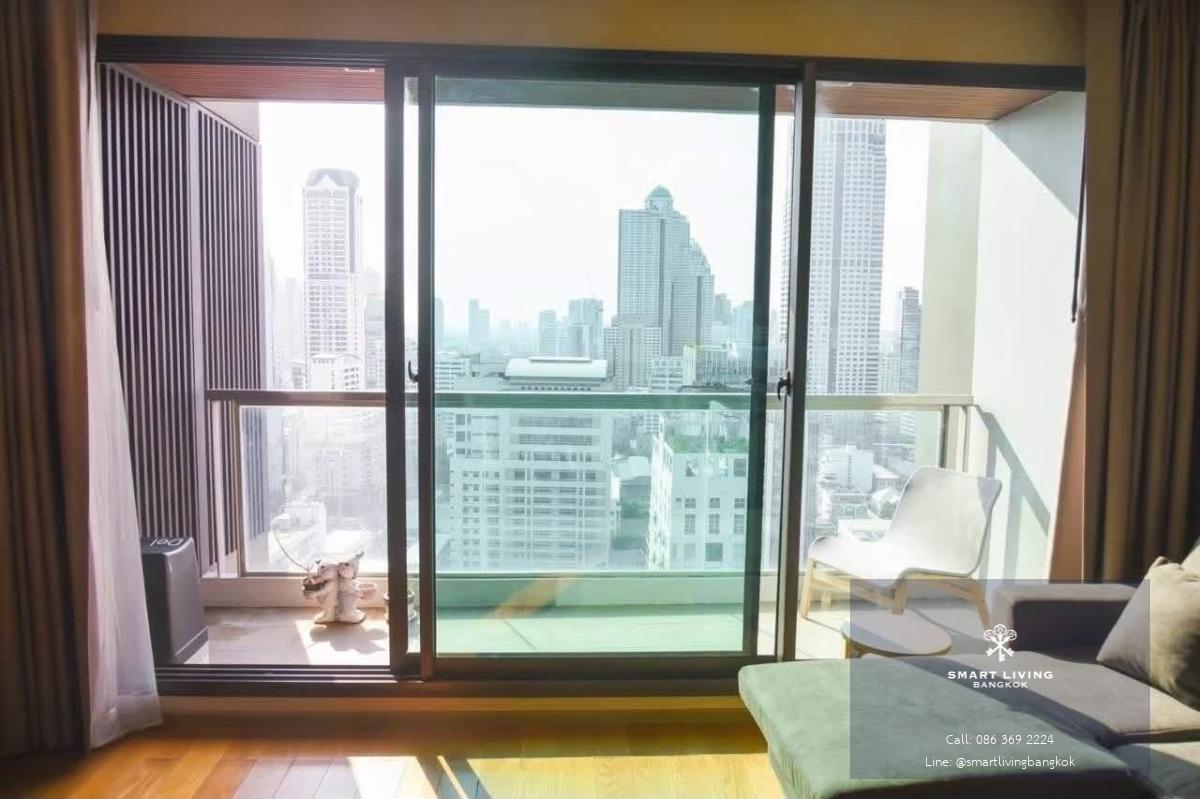 ขายและให้เช่าคอนโดหรูทำเลสาทร-บางรัก (2 นอน 77 ตร.ม.) พื้นที่กว้างขวางเป็นสัดส่วน เดินทางสะดวกใกล้ BTS เซนต์หลุยส์ ใจกลางย่านธุรกิจ
