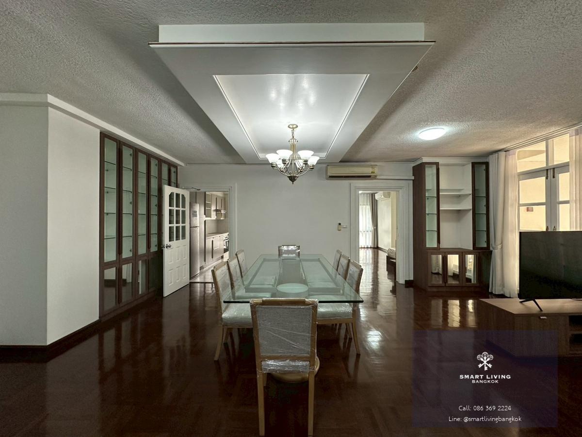 🎈Pet friendly Condo for rent in Langsuan area! 3 bedroom 3 bathroom fully furnished huge size 250 sq.m near BTS Chidlom