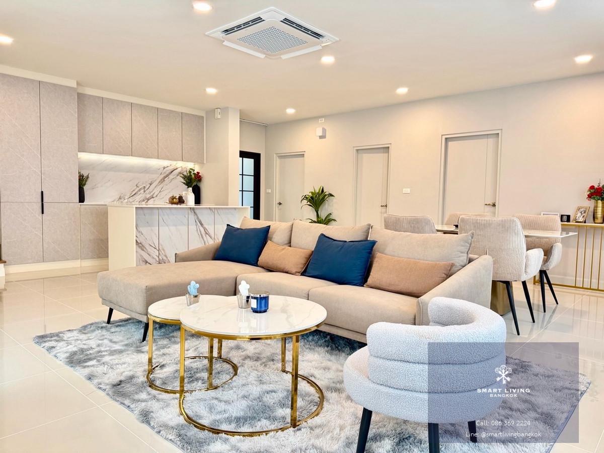 บ้านเดี่ยว 4 ห้องนอน Centro Bangna  ใกล้ Mega บางนา | ทำเลศักยภาพ ใกล้โรงเรียนนานาชาติและสนามบินสุวรรณภูมิ