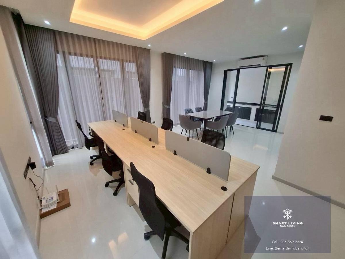 บ้านเดี่ยวให้เช่า ลาดพร้าว 101 บ้านใหม่ 3 ชั้น 270 ตร.ม. ใกล้ MRT เหมาะอยู่อาศัยและทำโฮมออฟฟิศ