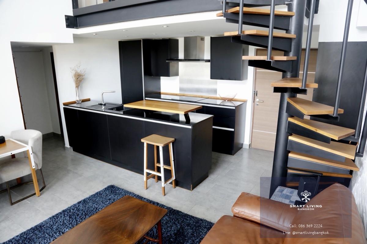 ดูเพล็กซ์ DLV Thonglor 20 ขนาด 110 ตร.ม 2 ห้องนอน ให้เช่า พร้อมอยู่ เม.ย. 2569