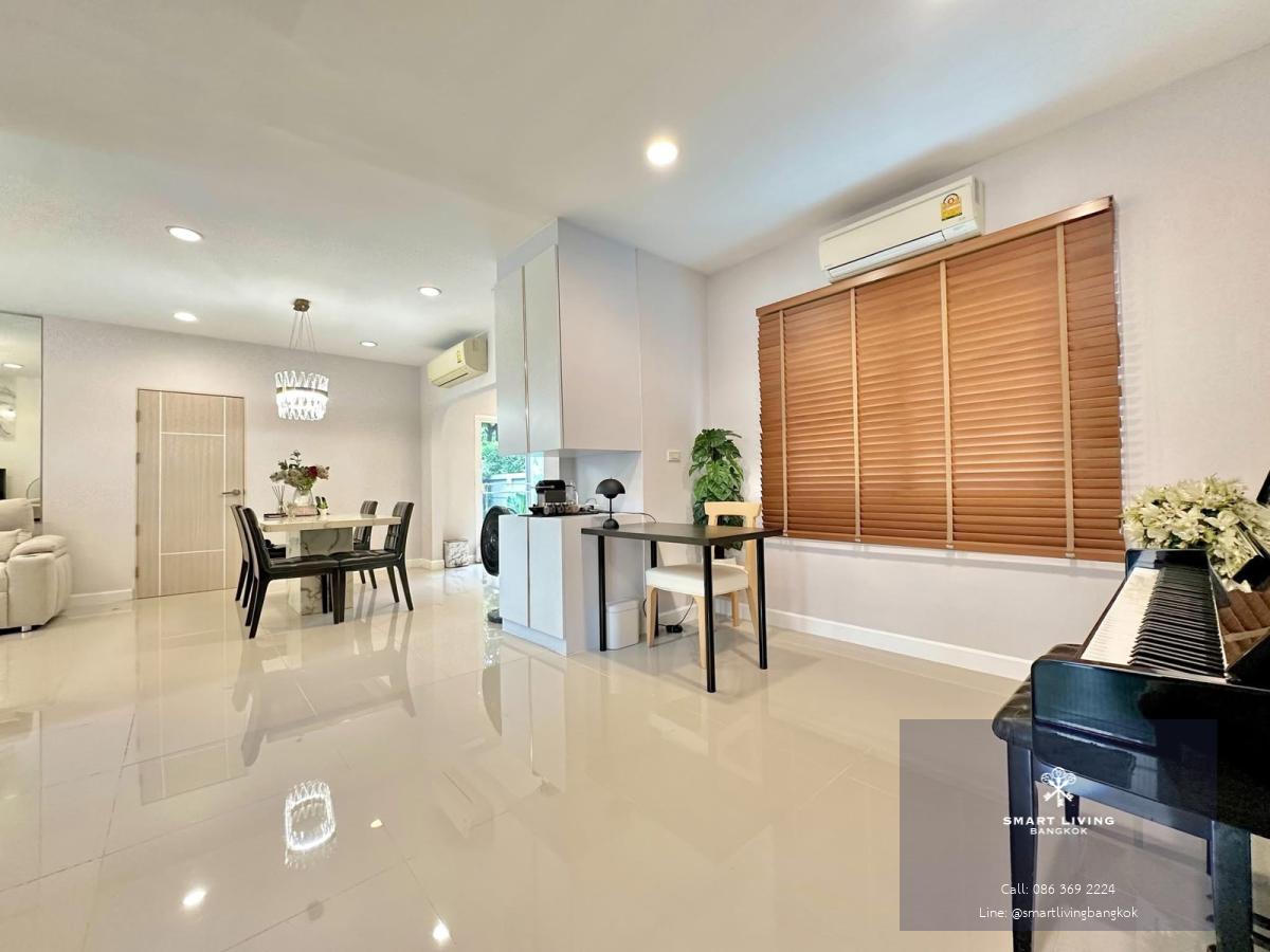 ให้เช่าบ้านเดี่ยวทำเลรามอินทรา (4 นอน 3 น้ำ) พื้นที่กว้าง 65 ตร.ว. เดินทางสะดวกใกล้แฟชั่นไอส์แลนด์และทางด่วน
