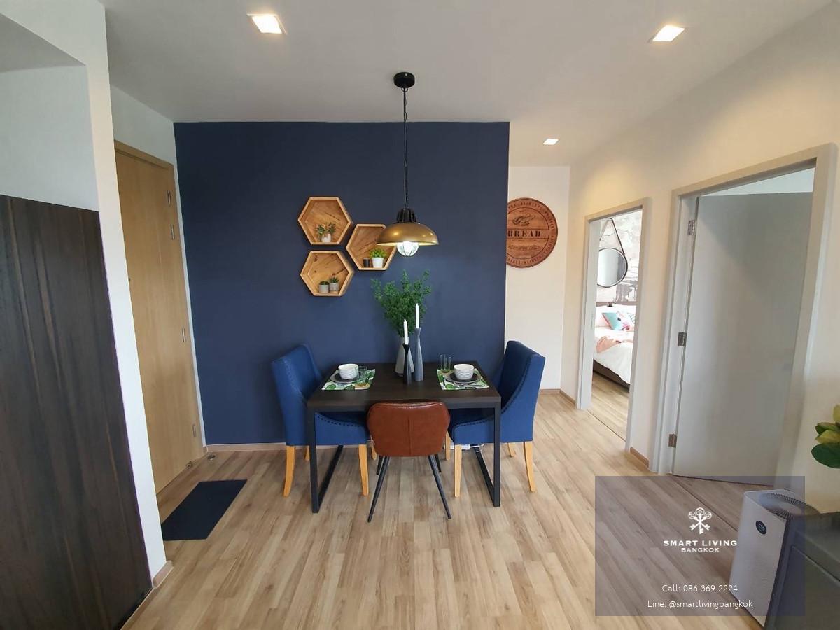 ห้องมุมกระจกโค้ง วิวสวนจตุจักร 2 ห้องนอน The Line จตุจักร–หมอชิต ใกล้ BTS หมอชิต MRT สวนจตุจักร