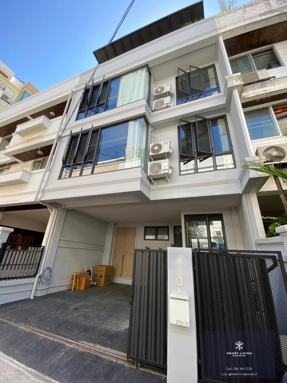 ขายพร้อมผู้เช่าสัญญา ถึง กันยายน 2569House Sukhumvit 71 , 4 ห้องนอน ใกล้ BTS Phra Khanong