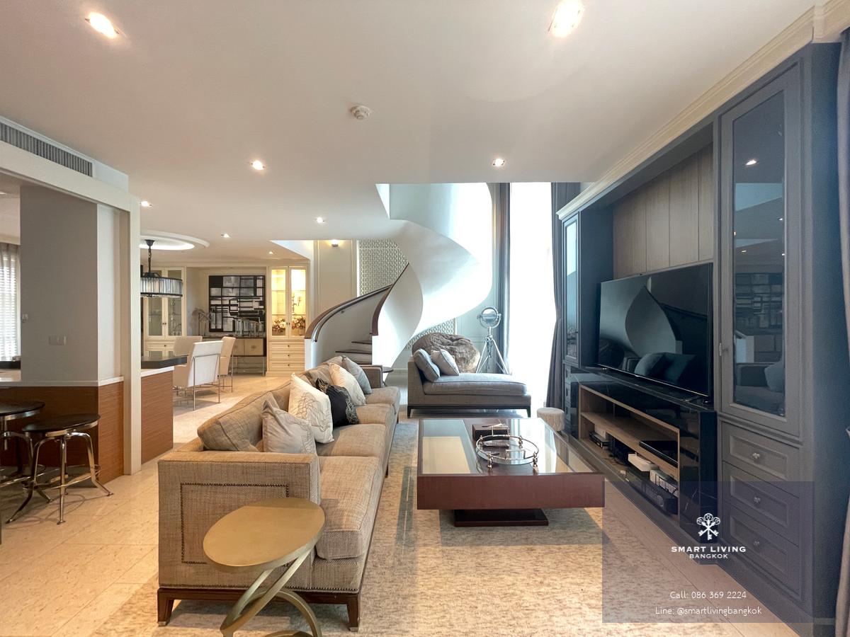 Luxury Residence in Sathorn Area | Spacious 360 Sq.m. 3-Bedroom Home | Ideal for Family Living in CBD Bangkok ทำเลใกล้โซนธุรกิจสาทร และสามารถเดินทางเชื่อมต่อเข้าเมืองได้สะดวก ใกล้ Saint Louis BTS Station