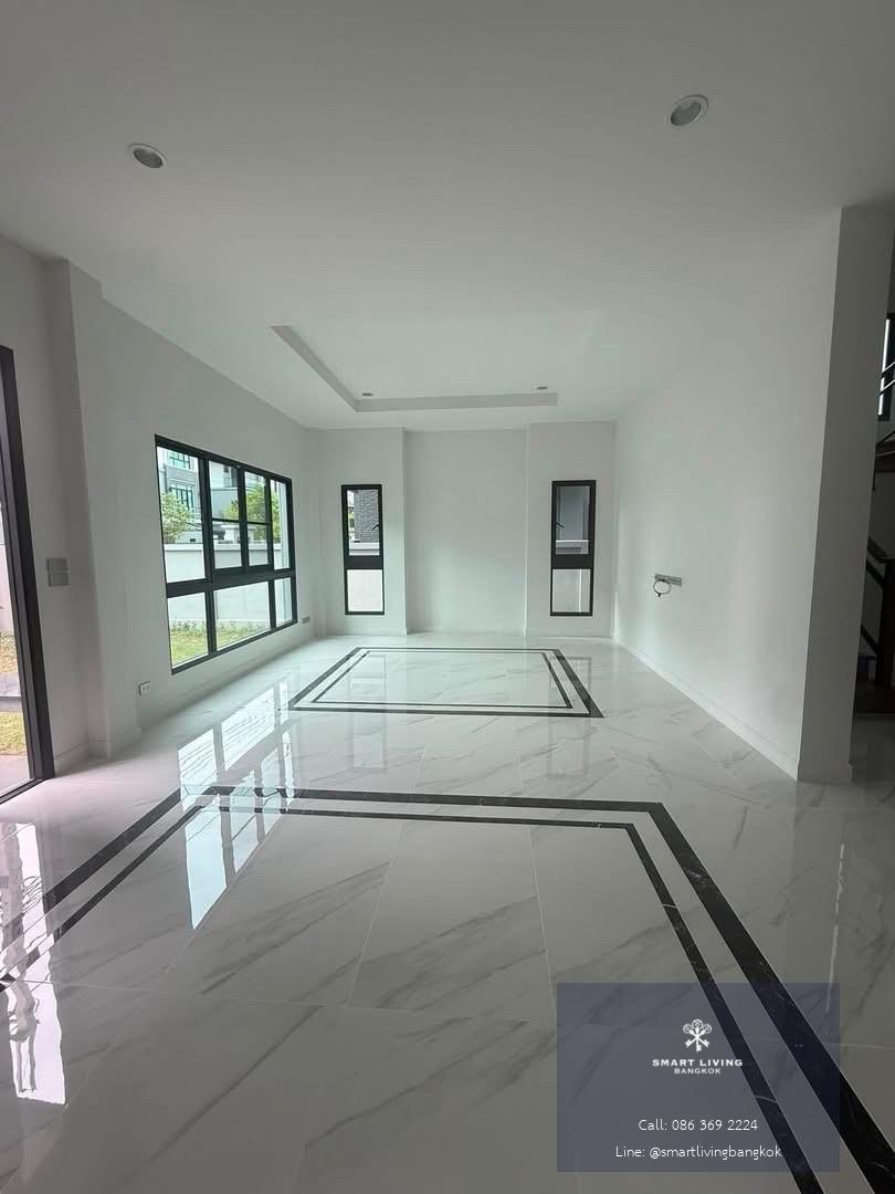 บ้านเดี่ยวหรูให้เช่า 3 ชั้น 6 ห้องนอน ใกล้ BTS สายหยุด พหลโยธิน 50 พื้นที่ใช้สอยขนาดใหญ่ รับสัตว์เลี้ยง พร้อมอยู่