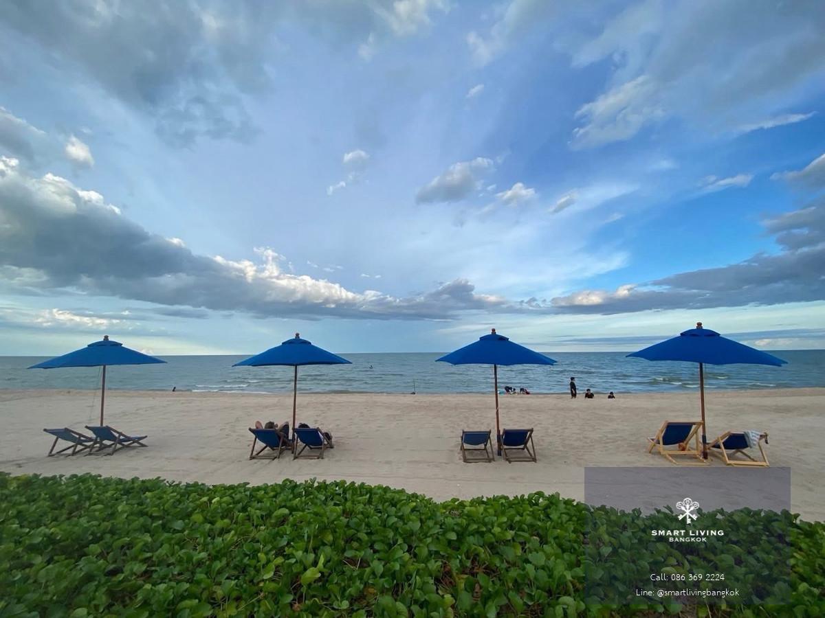 ขายคอนโด บ้านทิวทะเล บลู แซฟไฟร์ วิวทะเล 180 องศา ห้องหน้ากว้าง ระเบียงขนาดใหญ่ ติด Baba Beach Club ชะอำ หัวหิน