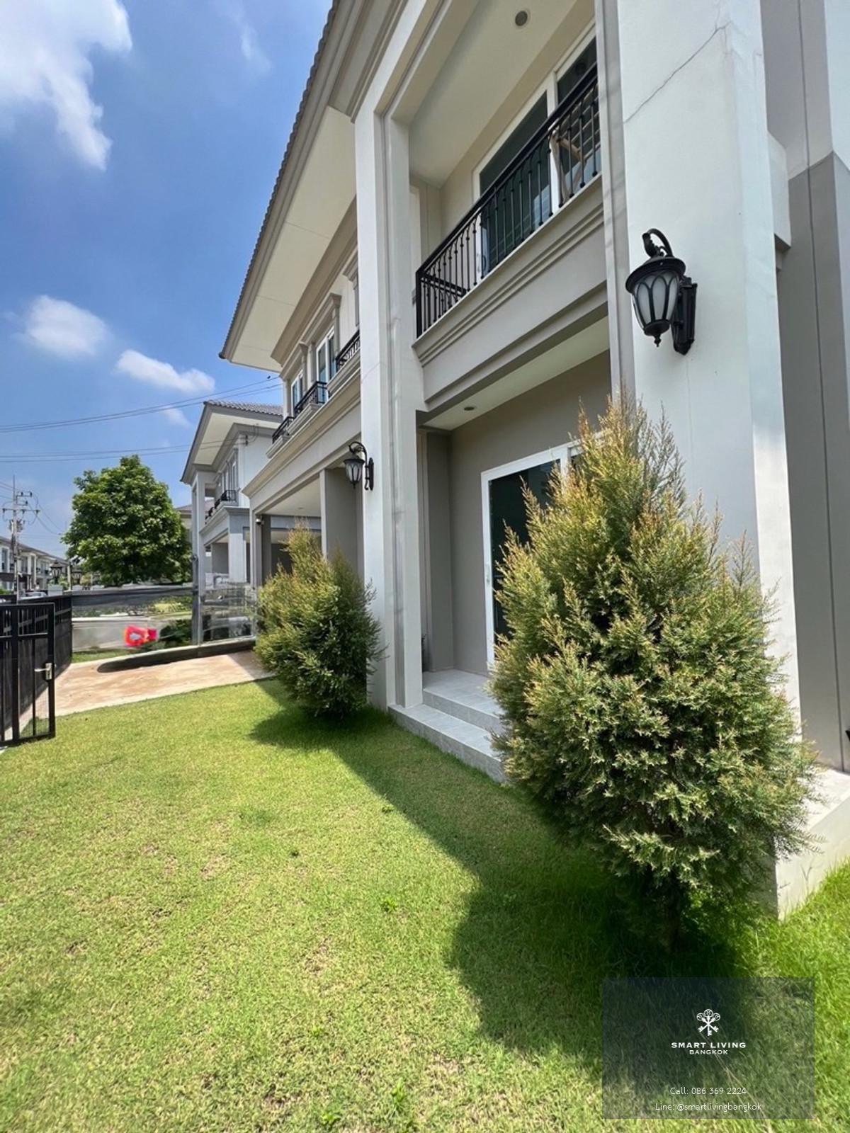 บ้านเดี่ยว 4 ห้องนอน ใกล้ฟิวเจอร์พาร์ค รังสิต แกรนดิโอ วิภาวดี รังสิต 55 ตารางวา