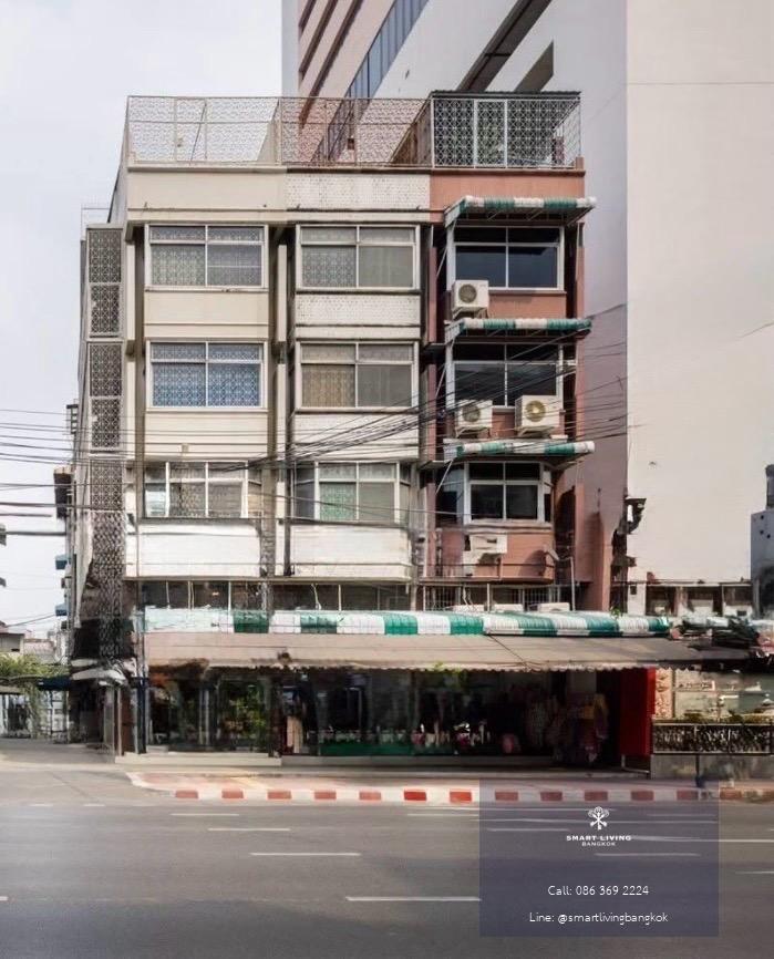 ให้เช่า/ขายอาคารพาณิชย์ 2 คูหา ใกล้ MRT สามยอด และเยาวราช  เหมาะสำหรับลงทุน โฮสเทล หรือ ร้านกาแฟ