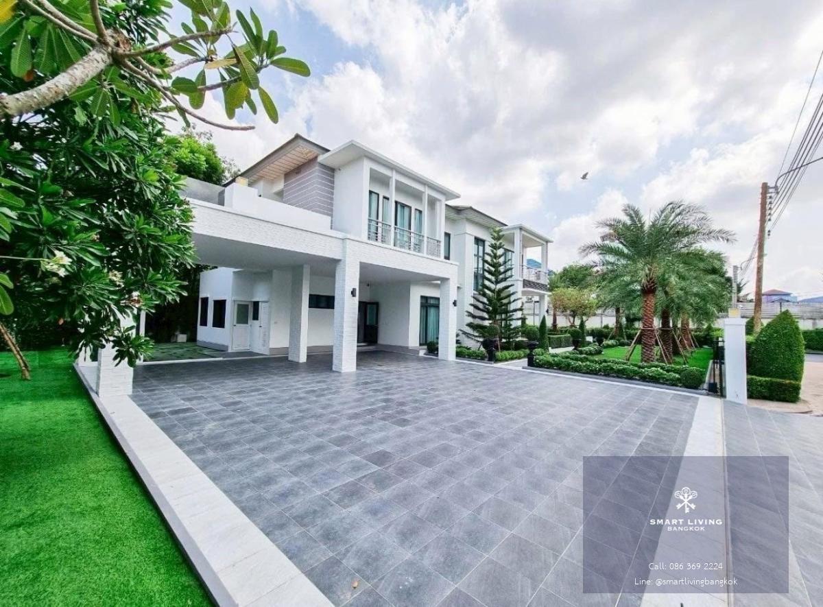 บ้านเช่าหรู Perfect Masterpiece สุขุมวิท 77 หลังมุม พื้นที่ใหญ่ ใกล้สนามบินสุวรรณภูมิ รองรับสัตว์เลี้ยง