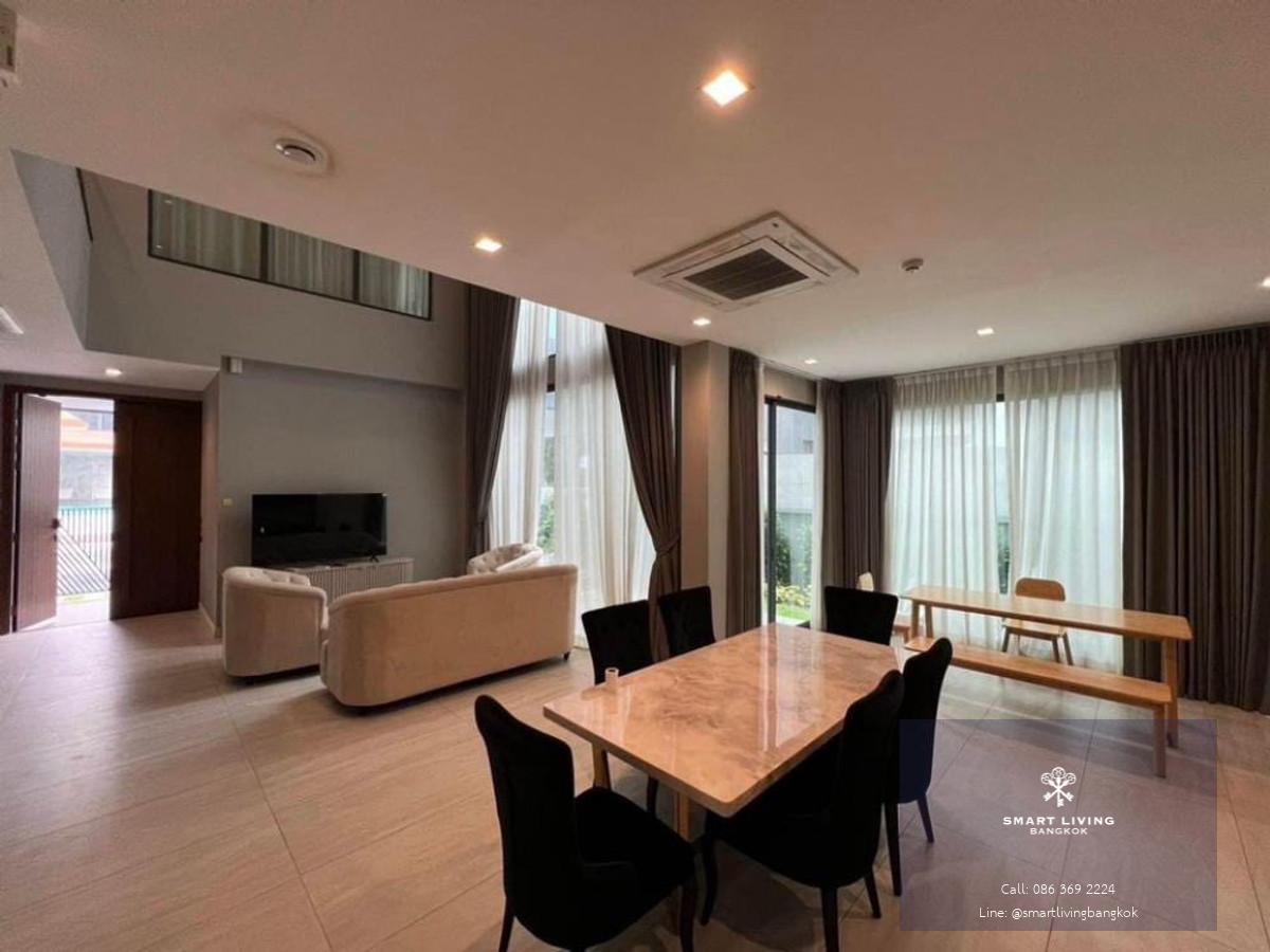 บ้านThe Gentry Phatthanakan 2 Designเรียบหรูดูแพง ปล่อยเช่าราคาดี เลี้ยงสัตว์เลี้ยงได้🐱🐶