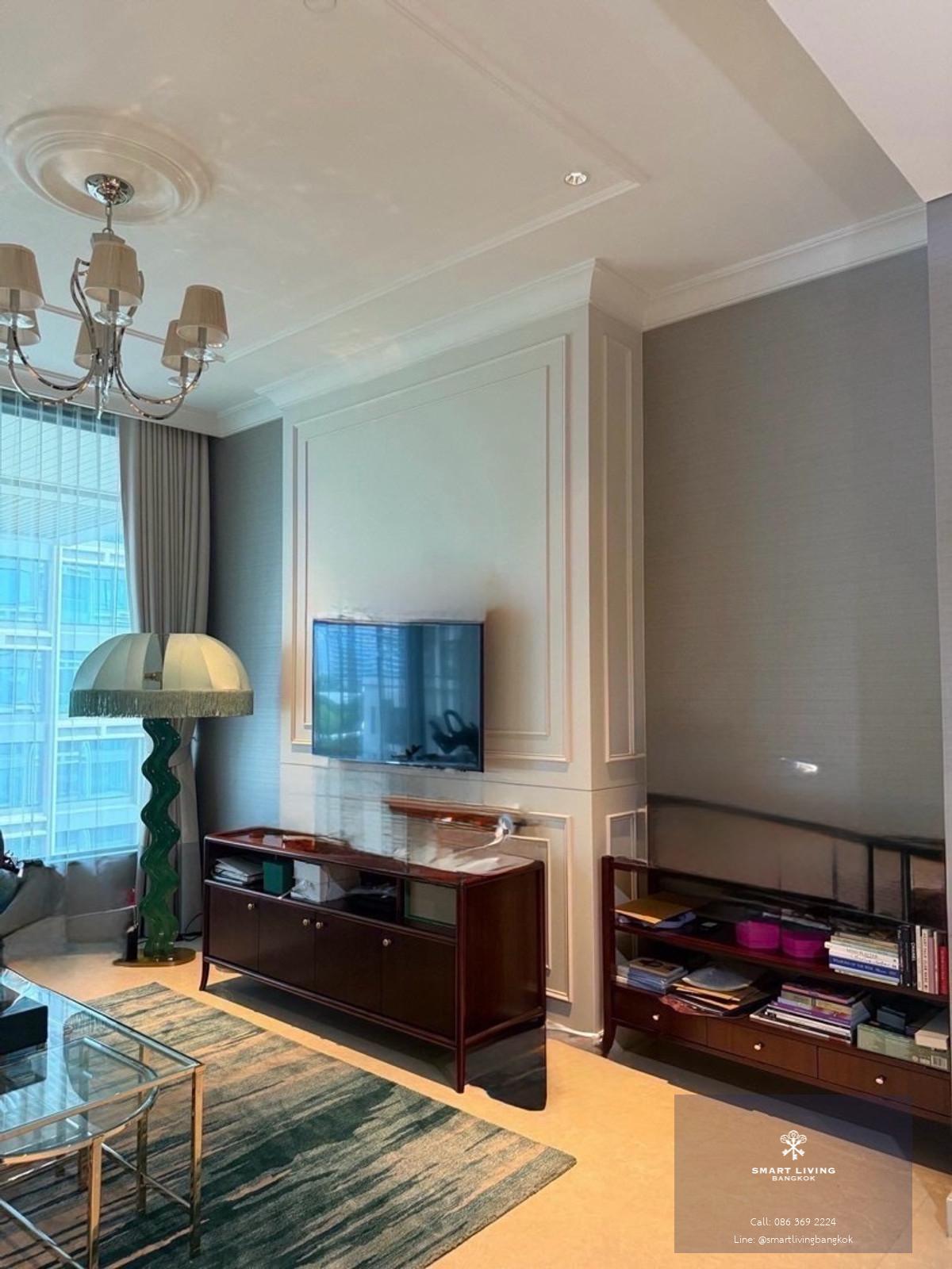 ขายคอนโด Sindhorn Residence หลังสวน 75 ตร.ม พร้อมผู้เช่า ลงทุนคุ้มค่า ใกล้ Velaa และสวนลุมพินี ทำเล Langsuan Prime Area