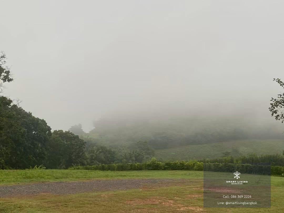 ที่ดินเขาใหญ่ขาย ย่านวังกะทะ แปลงใหญ่ติดน้ำบนเนินเขา วิวลำธารและน้ำตก สำหรับบ้านพักตากอากาศส่วนตัว