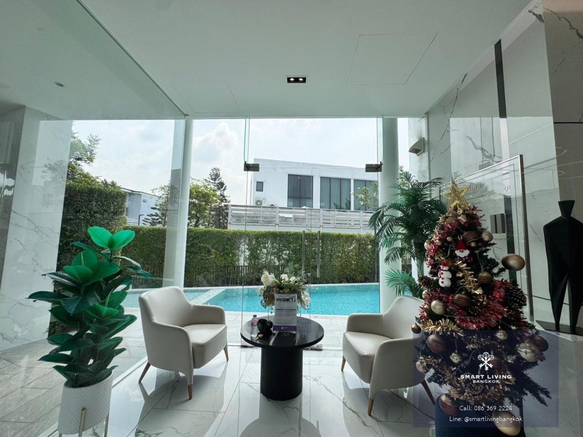 ขายบ้านเดี่ยว รามคำแหง บ้านหรู มีสระว่ายน้ำส่วนตัว ใกล้ RIS International School และ Fashion Island