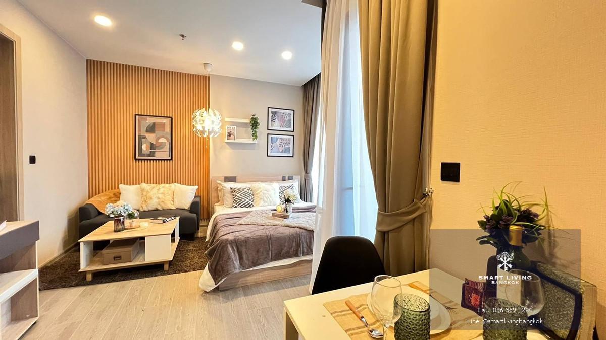 ✨ให้เช่า Cooper Siam , 1ห้องนอน(Studio)  ห้องสวย เฟอร์เจอร์ครบ วิวไม่บล็อก ใกล้ BTS สนามกีฬาแห่งชาติ/สยาม, แหล่งช้อปปิ้ง  พร้อมเข้าอยู่