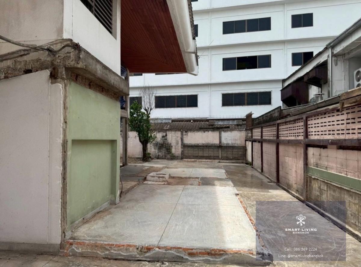 ให้เช่าที่ดินพร้อมบ้านเดี่ยว สุขุมวิท71 ปรีดีพนมยงค์ แปลงใหญ่จอดรถได้ 20 คัน ใกล้ BTS พระโขนง รองรับธุรกิจหลากหลาย