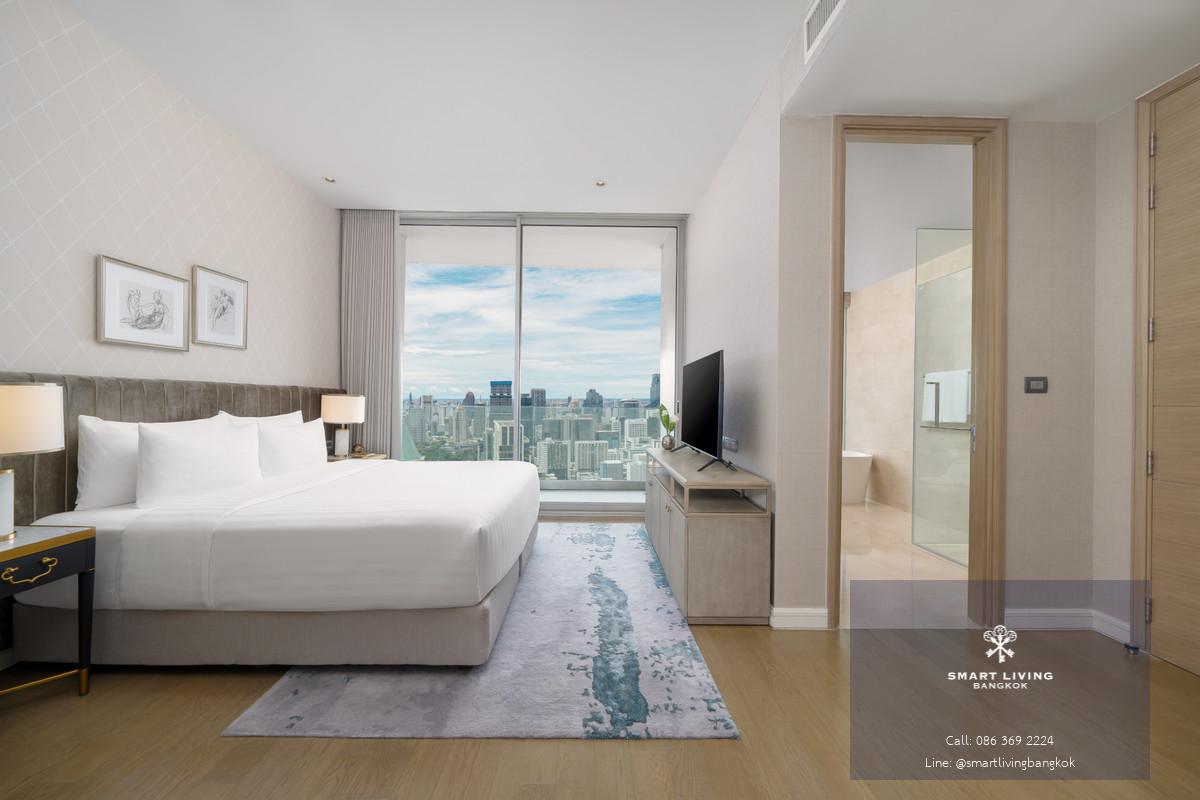 🌟✨For rent the best Penthouse in city  3 beds duplex with luxury furniture and superb panorama view, near Central World ready to move in.