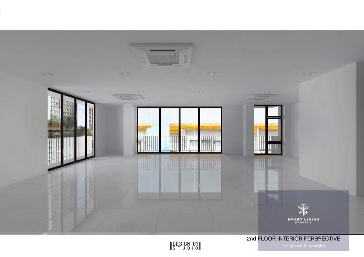 ขายหรือให้เช่าอาคารใหม่ 5 ชั้น พระราม 9 หลัง Central Rama 9 ใกล้ MRT พระราม 9 พื้นที่ใช้สอยขนาดใหญ่ ใจกลางโซนธุรกิจพระราม 9