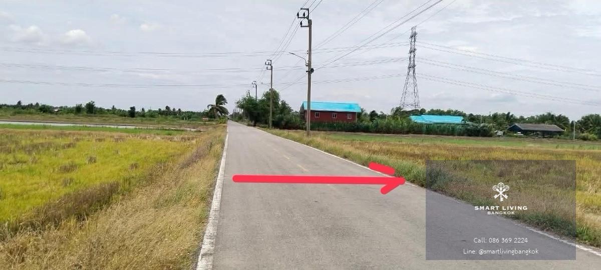 ที่ดินแปลงใหญ่ติดคลอง หนองจอก หน้ากว้างพิเศษ เหมาะพัฒนาและถือครองระยะยาว