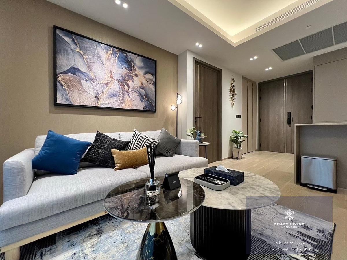 Tonson One Residence ให้เช่า!✨ 1 ห้องนอน 57 ตร.ม ตกแต่งครบชั้นสูงวิวสวย ใกล้ BTS เพลินจิต