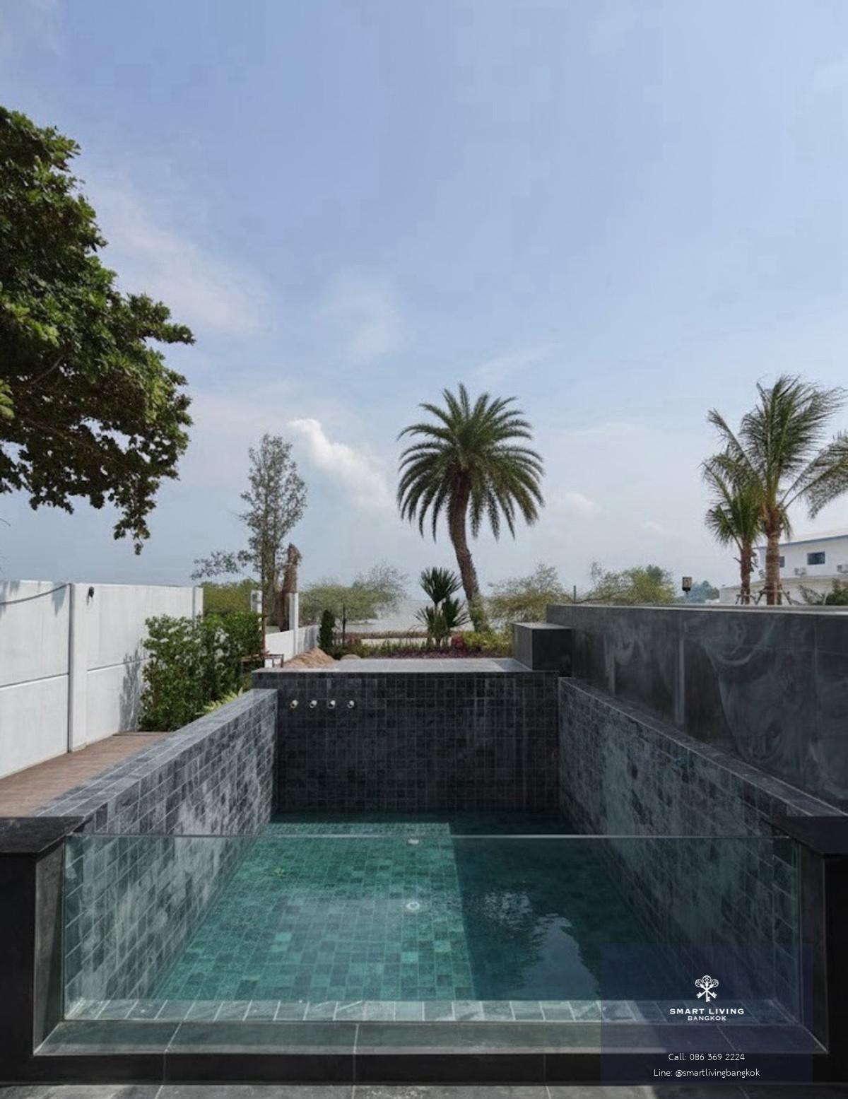 ขายบ้านติดทะเล เพชรบุรี | บ้านหน้าหาด| สระว่ายน้ำส่วนตัว| วิวทะเลแหวก | ใกล้หัวหิน