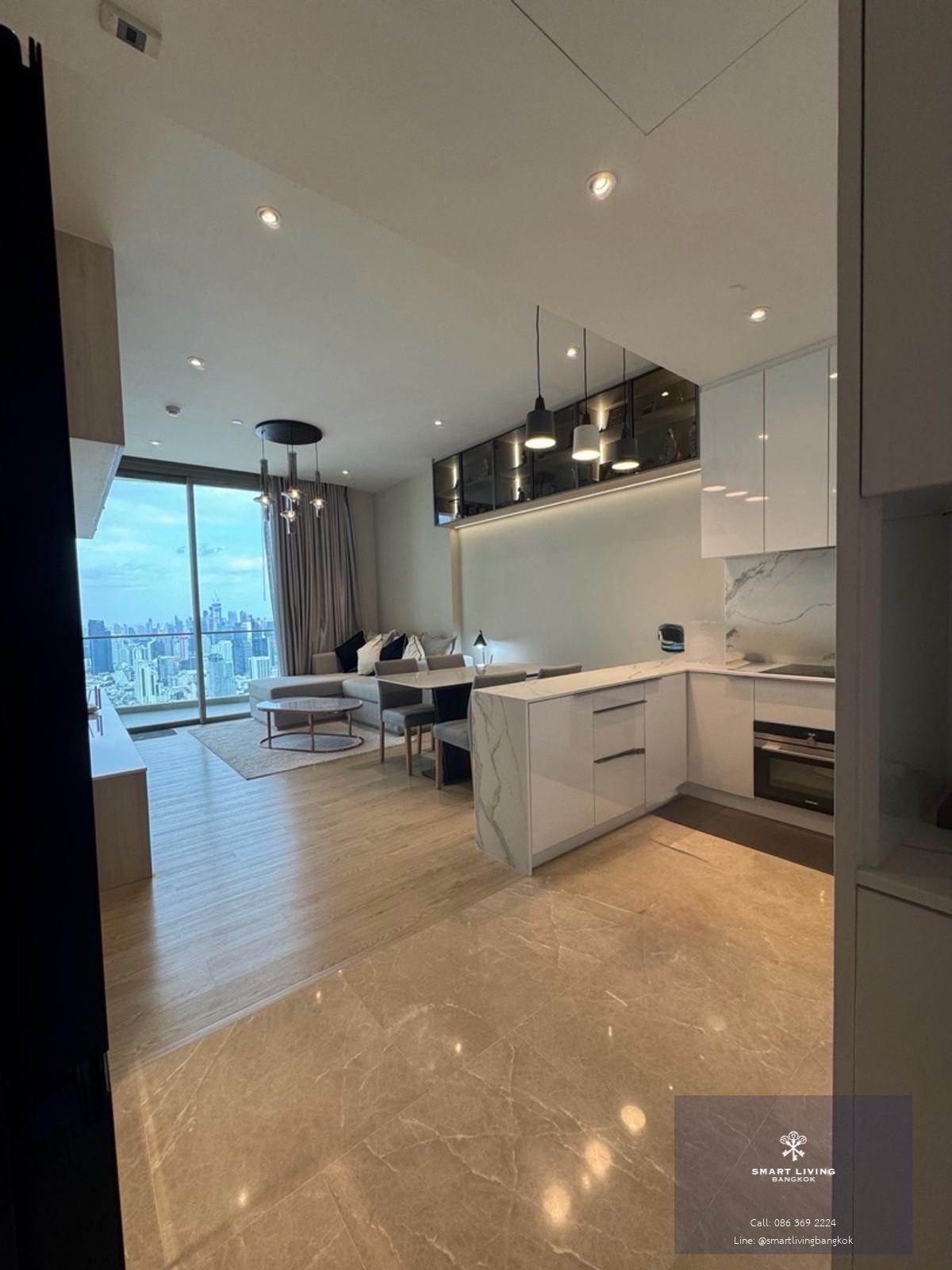 2BR River View Residence ที่ Magnolia Waterfront ติดไอคอนสยาม ห้องเพดานสูง 94 ตร.ม. ชีวิตริมแม่น้ำระดับพรีเมียม เหมาะอยู่อาศัยหรือลงทุน