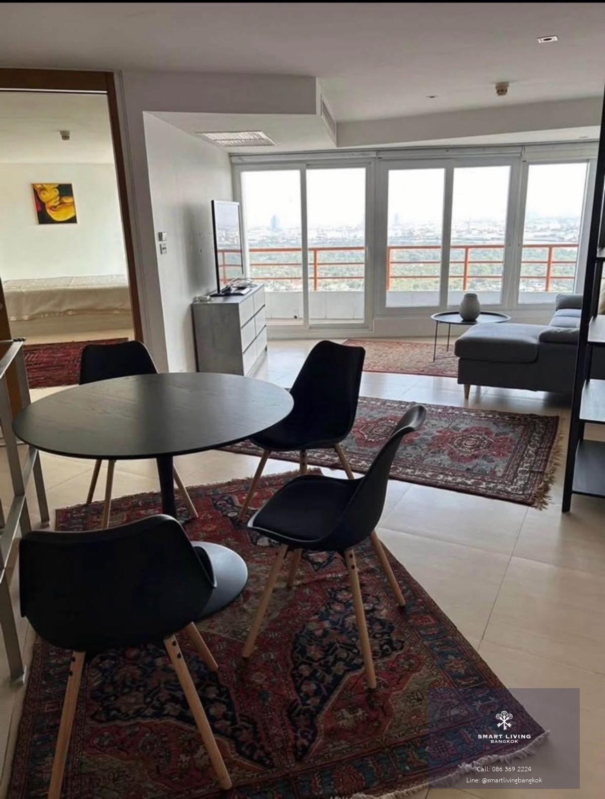 คอนโดดูเพล็กซ์ชั้นบนสุด วิวแม่น้ำเจ้าพระยา พร้อมดาดฟ้าส่วนตัว