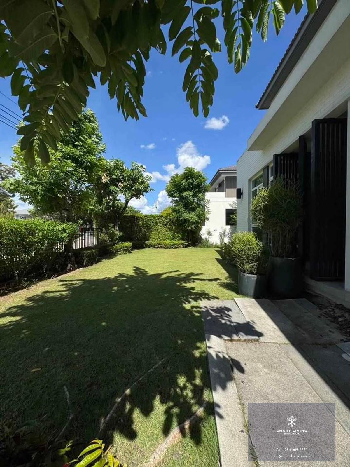 ⭐ให้เช่าบ้านเดี่ยวสวยเลขที่บ้านดีอยู่แล้วรวย ที่ Mantana Westgate ขนาดใหญ่ 350ตรม.4ห้องนอน เฟอร์นิเจอร์ครบ ใกล้เซนทรัลเวสต์เกต พร้อมเข้าอยู่