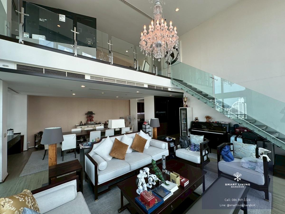 ✨ The River | Rare Duplex Riverside Residence ✨ โอกาสครอบครองยูนิตหายากบนโค้งแม่น้ำเจ้าพระยา ณ โครงการระดับตำนานของกรุงเทพฯ