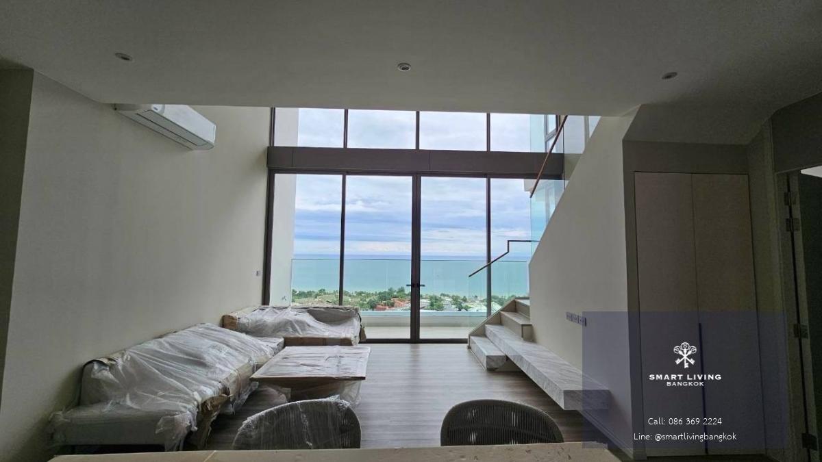 Duplex Penthouse วิวทะเลหัวหิน พร้อมสัมผัสการพักผ่อนสไตล์รีสอร์ต ใกล้แหล่งไลฟ์สไตล์สำคัญ
