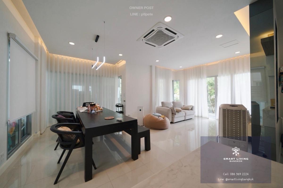 บ้านเดี่ยว Bangkok Boulevard Rama 9 ศรีนครินทร์ 3 ห้องนอน เลี้ยงสัตว์ได้ ทำเลใกล้ห้างและโรงเรียนนานาชาติ