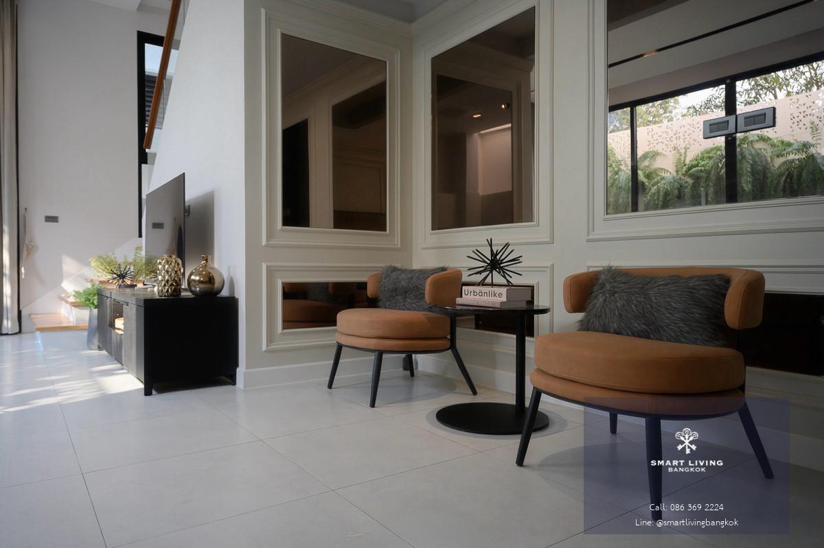 ขายบ้านใหม่ Arna Rama 9 พระราม 9 พื้นที่ใช้สอย 515 ตร.ม บ้าน 4 ห้องนอน ใกล้ MRT Ramkhamhaeng 12 สายสีส้มในอนาคต ทำเลศักยภาพเหมาะอยู่อาศัยและลงทุน