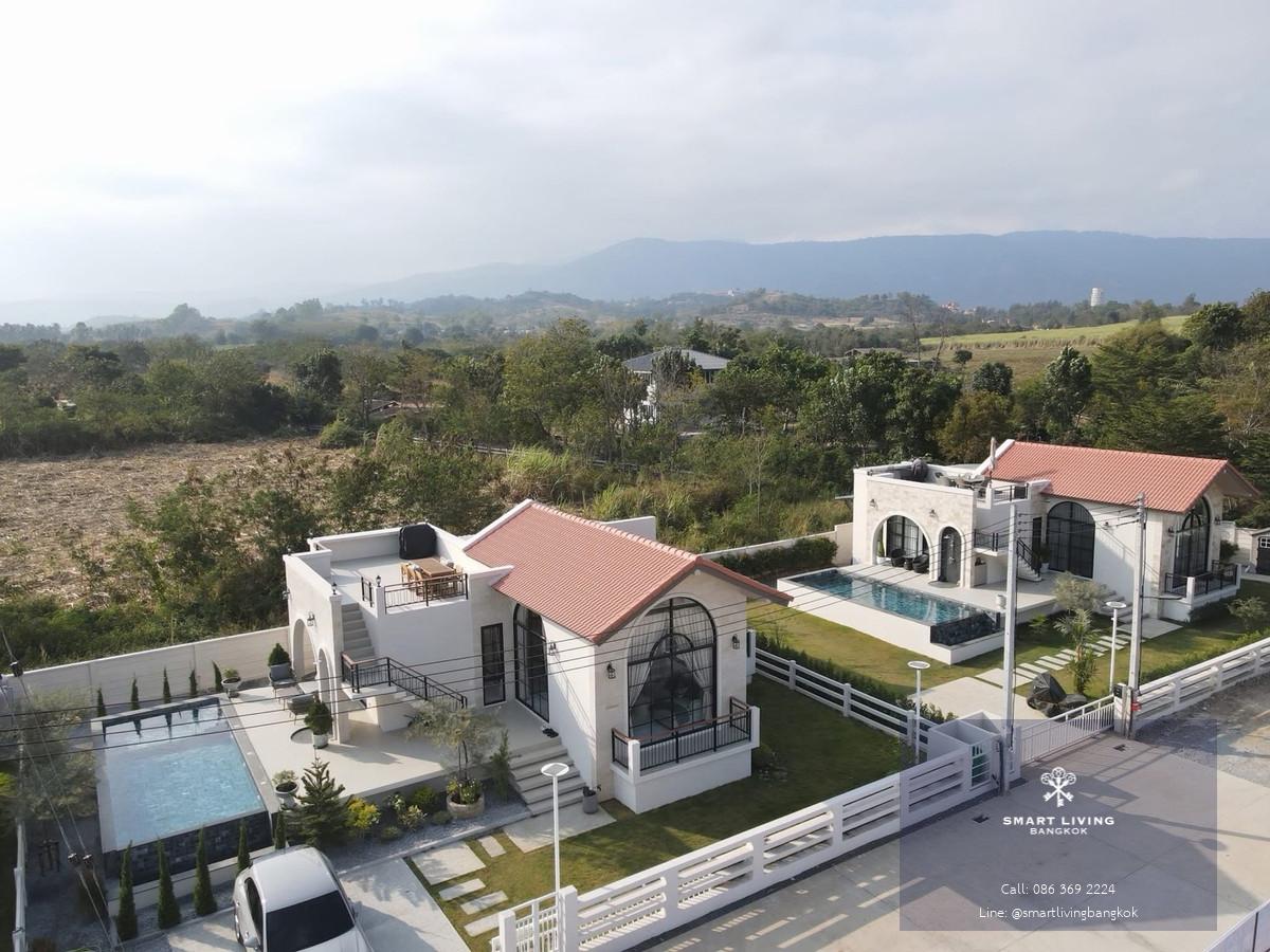 ขายบ้านพักตากอากาศ เขาใหญ่ พูลวิลล่าส่วนตัว วิวภูเขา ไม่มีค่าส่วนกลาง ใกล้ Toscana Valley ปากช่อง นครราชสีมา
