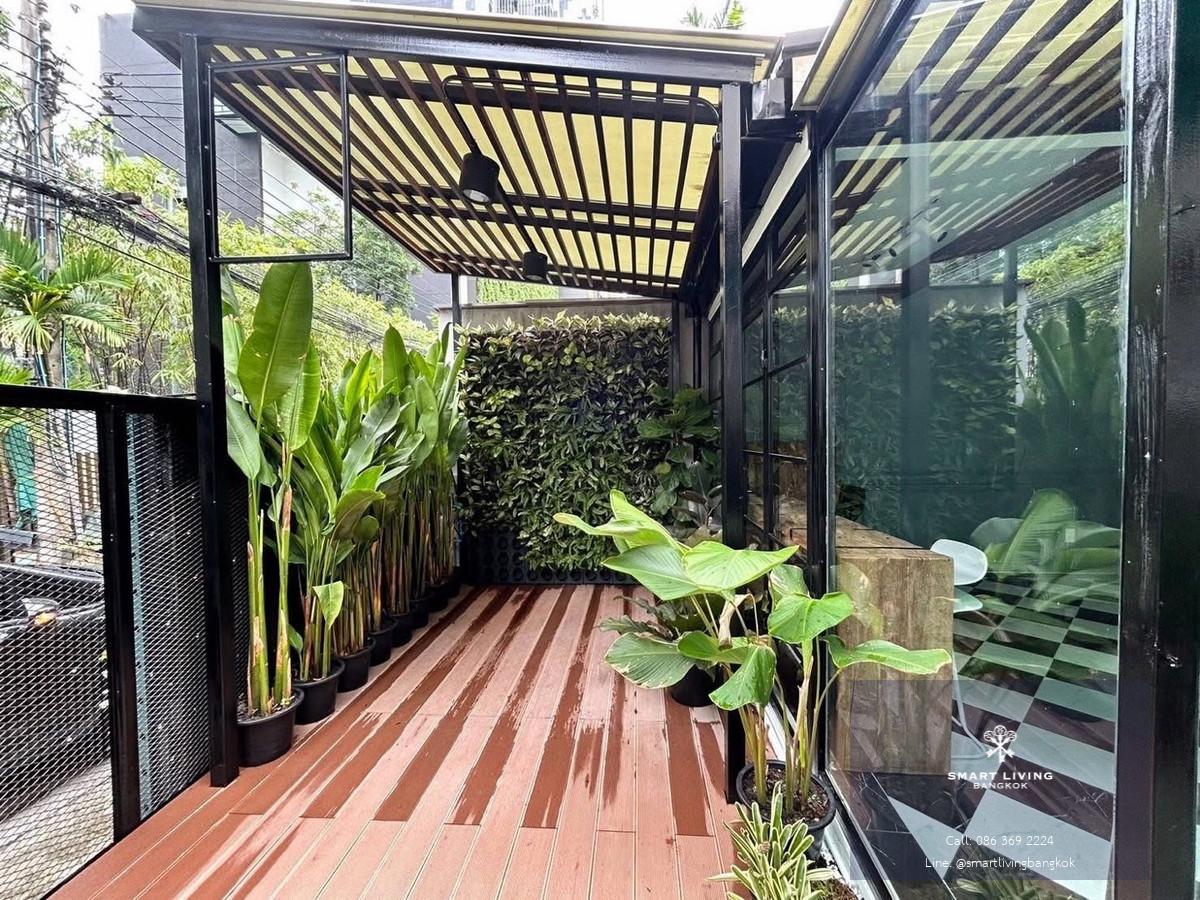 ให้เช่าทาวน์เฮ้าส์ สาทร ใกล้ BTS ช่องนนทรี 500 เมตร รีโนเวทใหม่ เหมาะทำโฮมออฟฟิศหรือจดบริษัท
