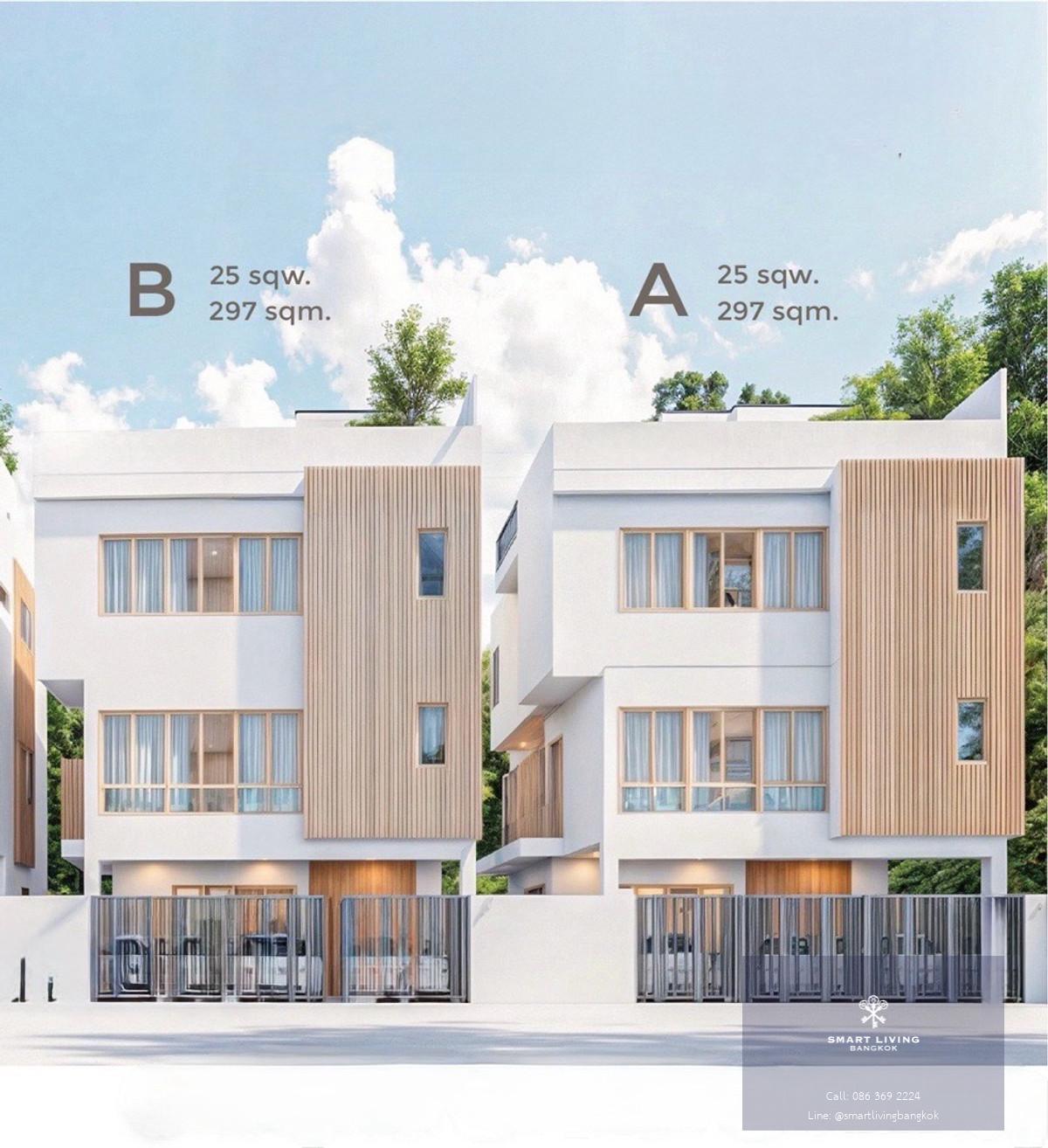 ขายบ้านเดี่ยวสไตล์มินิมอล ย่านประดิพัทธ์ 4ห้องนอน ขนาด 297 ตรม. พร้อมเฟอร์นิเจอร์มินิมอล ใกล้ทางด่วน, BTS อารีย์