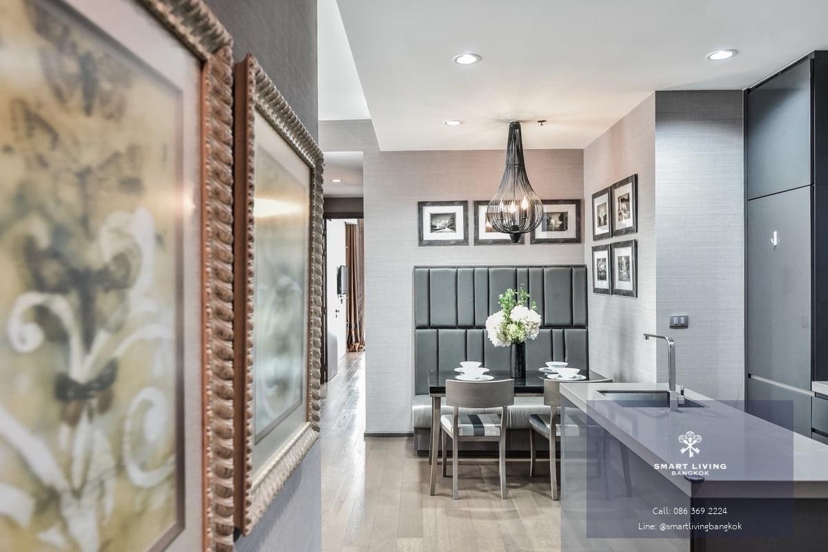 ขายและให้เช่าคอนโด The Diplomat Sathorn ห้องมุม 2 ห้องนอน ใกล้ BTS สุรศักดิ์ ทำเลสาทร ดีมานด์เช่าสูง เหมาะลงทุน ปล่อยเช่าได้ทันที พร้อมให้เช่า 2/5/69