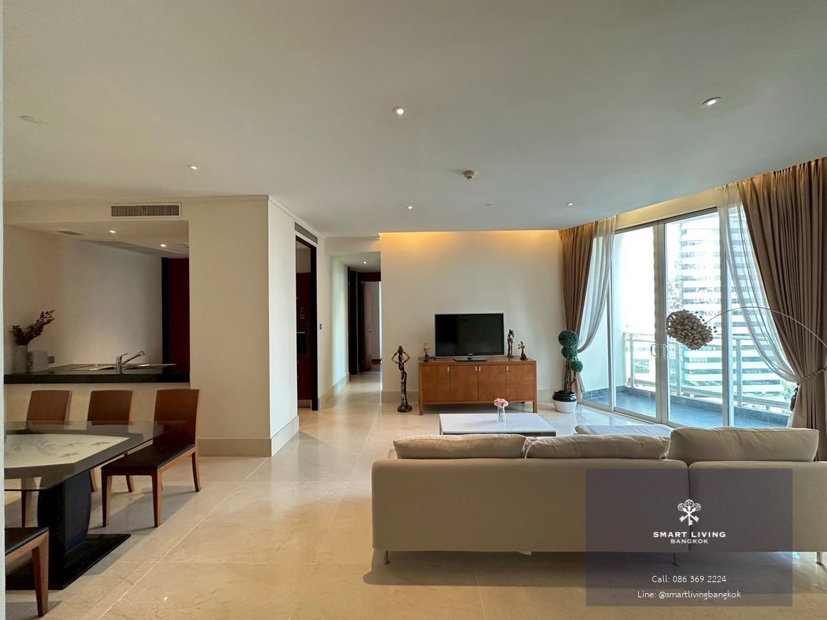 For Rent - Condo วิวเมืองสาทรจากห้องมุม ห้องใหญ่ใจกลางสาทร 120 ตร.ม. เดินไป BTS St. Louis ได้ | The Infinity Sathorn