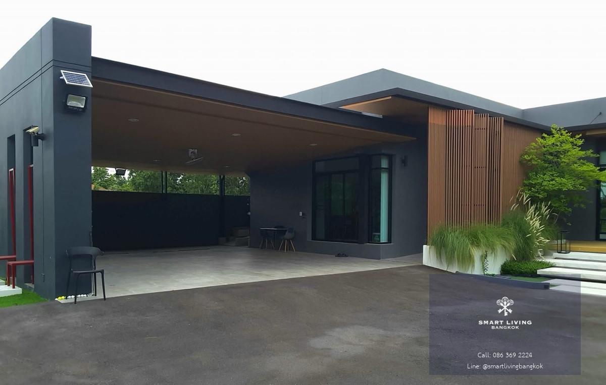 บ้านเดี่ยวติดสนามกอล์ฟ ลำลูกกา วิวพาโนรามา 180 องศา ใกล้ BTS คูคต และทางด่วน