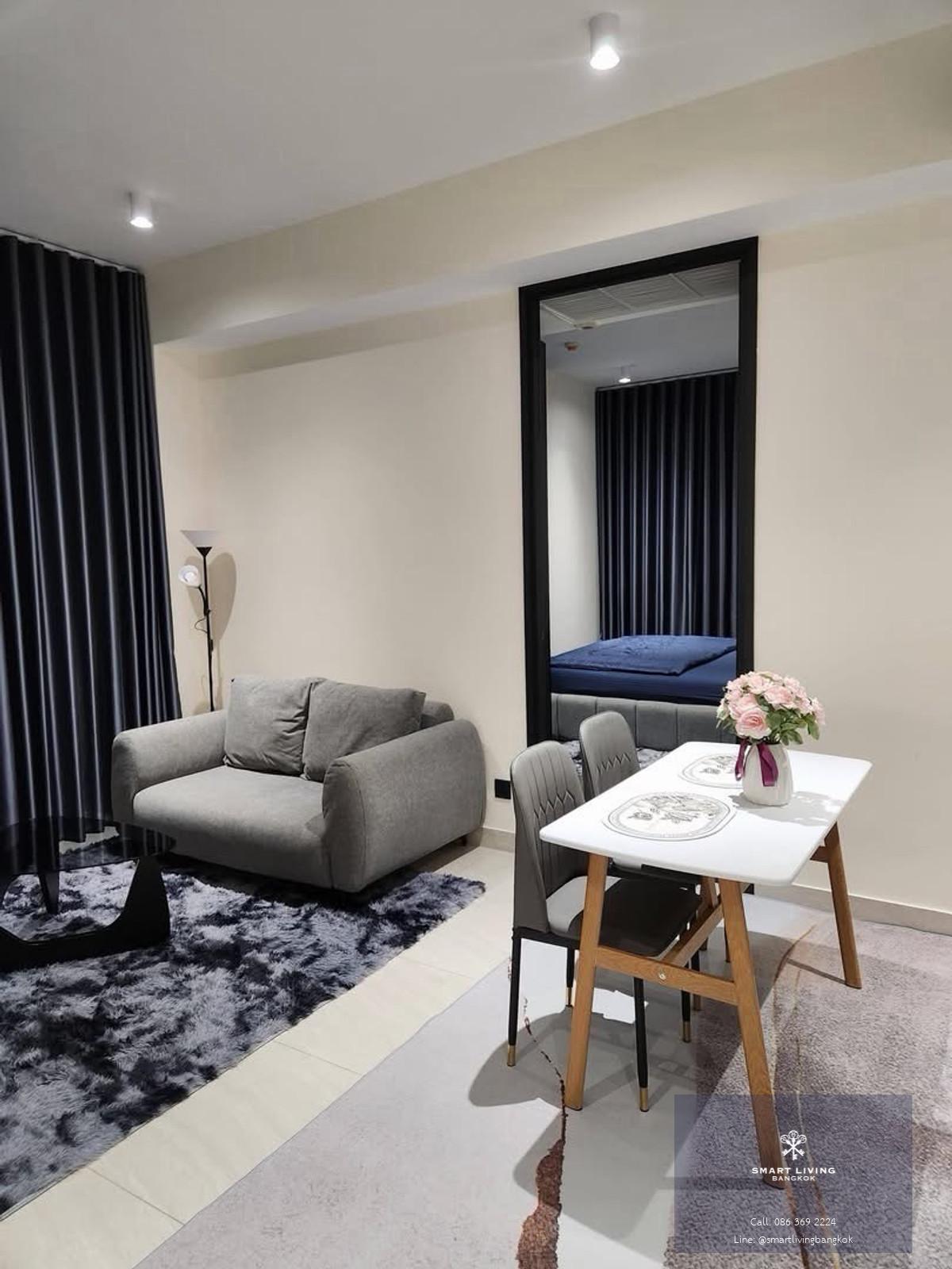 ให้เช่าคอนโด Tait Sathorn 12 ใกล้ BTS Saint Louis ห้องมุม เลี้ยงสัตว์ได้  ตกแต่งครบ พร้อมเข้าอยู่ ทำเลสาทร