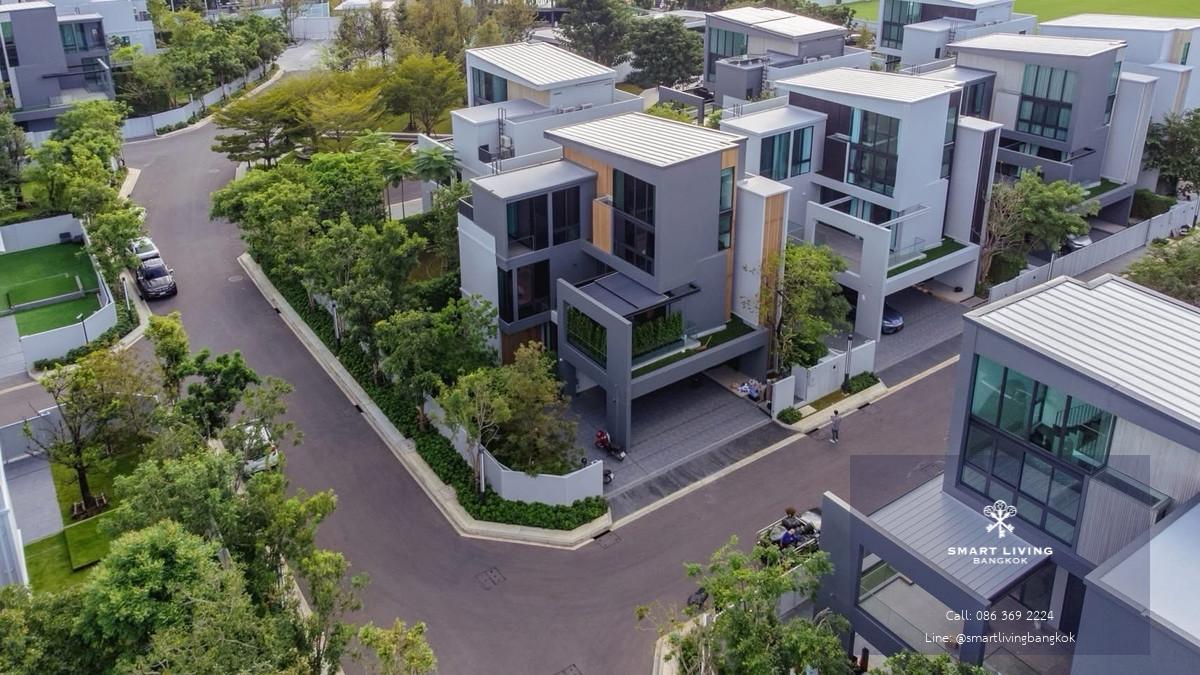 ขายหรือให้เช่า บ้านเดี่ยวหรู 3 ชั้น แปลงมุม Vive กรุงเทพกรีฑา ใกล้ Wellington College