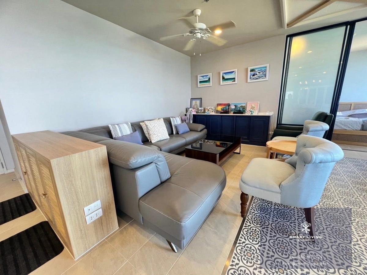 ขายคอนโด บ้านทิวทะเล บลู แซฟไฟร์ วิวทะเล 180 องศา ห้องหน้ากว้าง ระเบียงขนาดใหญ่ ติด Baba Beach Club ชะอำ หัวหิน