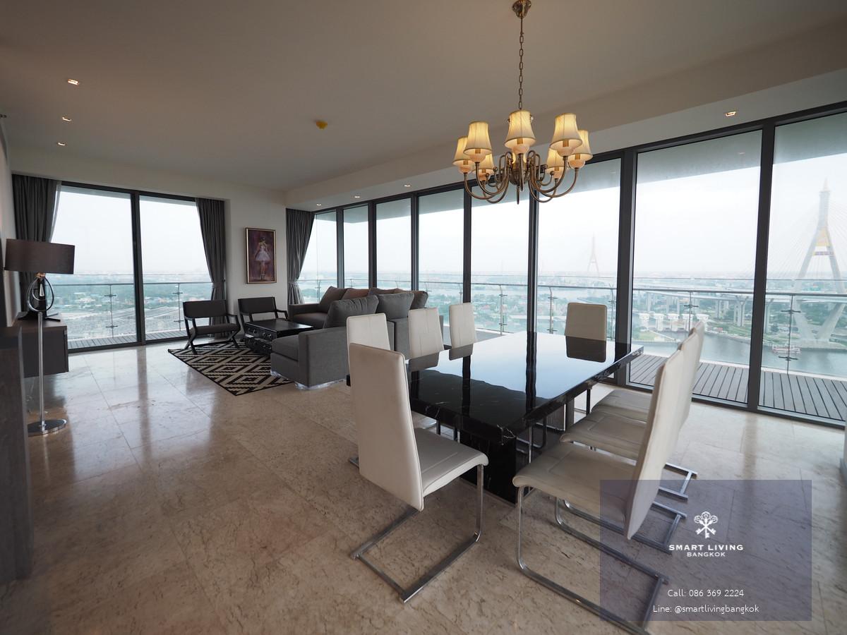 ให้เช่า The Pano Rama3 3ห้องนอน เฟอร์นิเจอร์ครบวิวแม่น้ำพร้อมเข้าอยู่