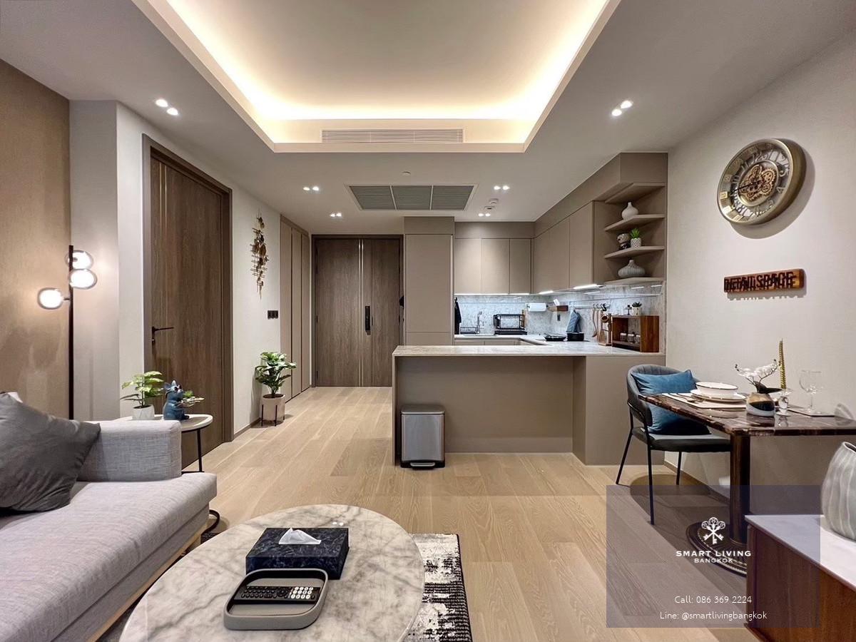 Tonson One Residence ให้เช่า!✨ 1 ห้องนอน 57 ตร.ม ตกแต่งครบชั้นสูงวิวสวย ใกล้ BTS เพลินจิต