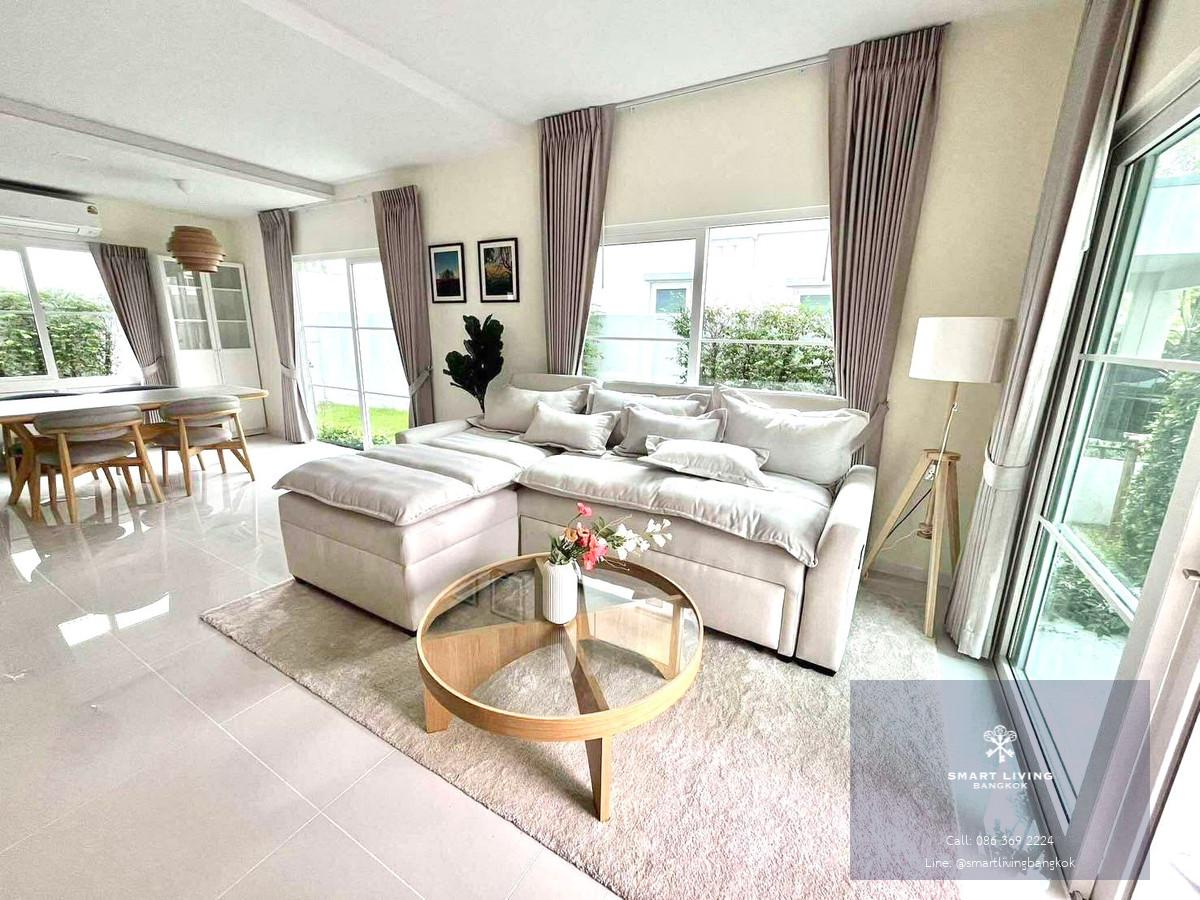 ให้เช่า บ้าน Villaggio 3 Srinakarin-Bangna 4 ห้องนอน  56 ตร.ว. 153 ตร.ม. ใกล้ Mega Bangna