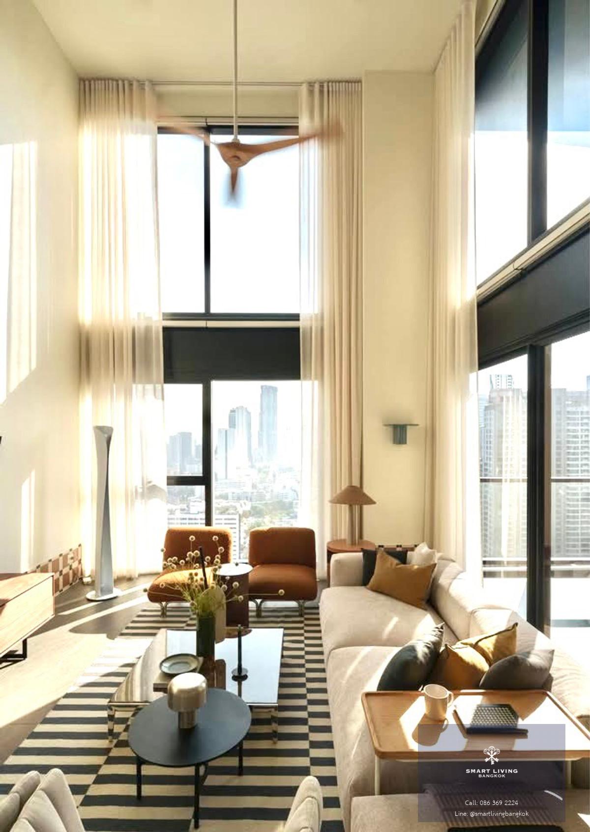 ให้เช่า คอนโด  The Lofts Silom  2 ห้องนอน  122 ตร.ม. ห้องใหม่ เพิ่งตกแต่งเสร็จโดย Designer