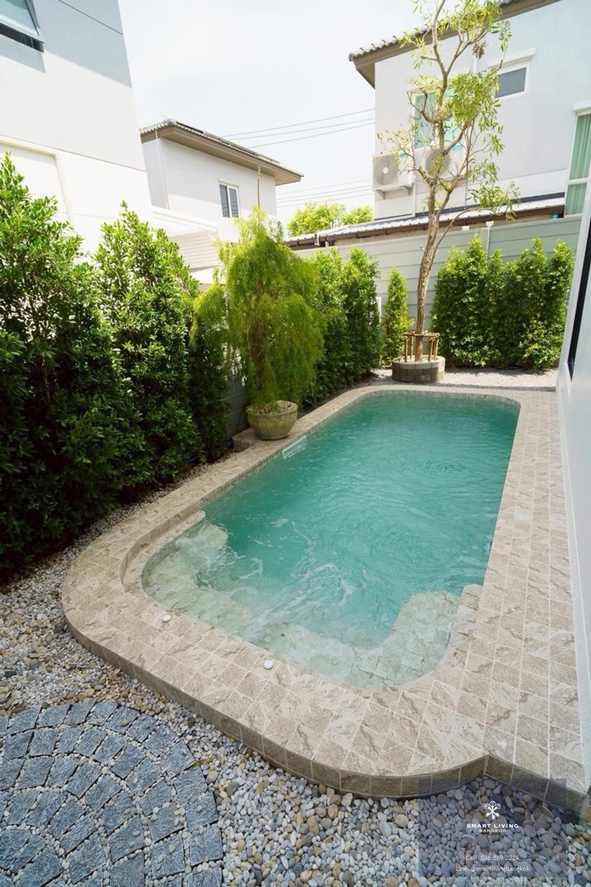 ขายบ้านหรู The City Bangna พูลวิลล่าส่วนตัว ใกล้ Mega Bangna ทำเลบางนาศักยภาพสูง