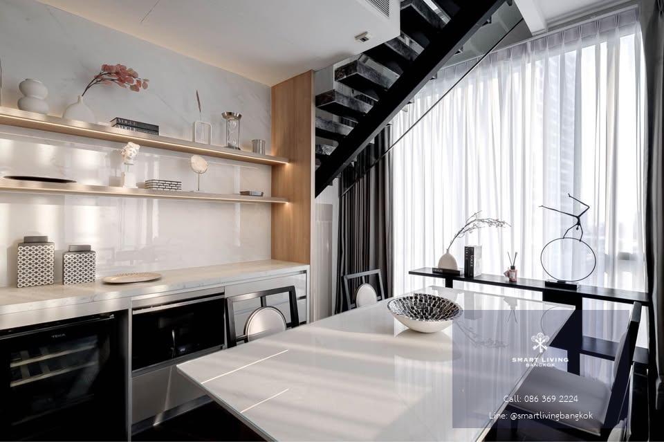 ให้เช่าคอนโดหรู LAVIQ Sukhumvit  (ลาวิค สุขุมวิท) ห้อง Duplex 2 ห้องนอน 98 ตร.ม. ใกล้ BTS ทองหล่อ (รับสัญญาระยะสั้น)