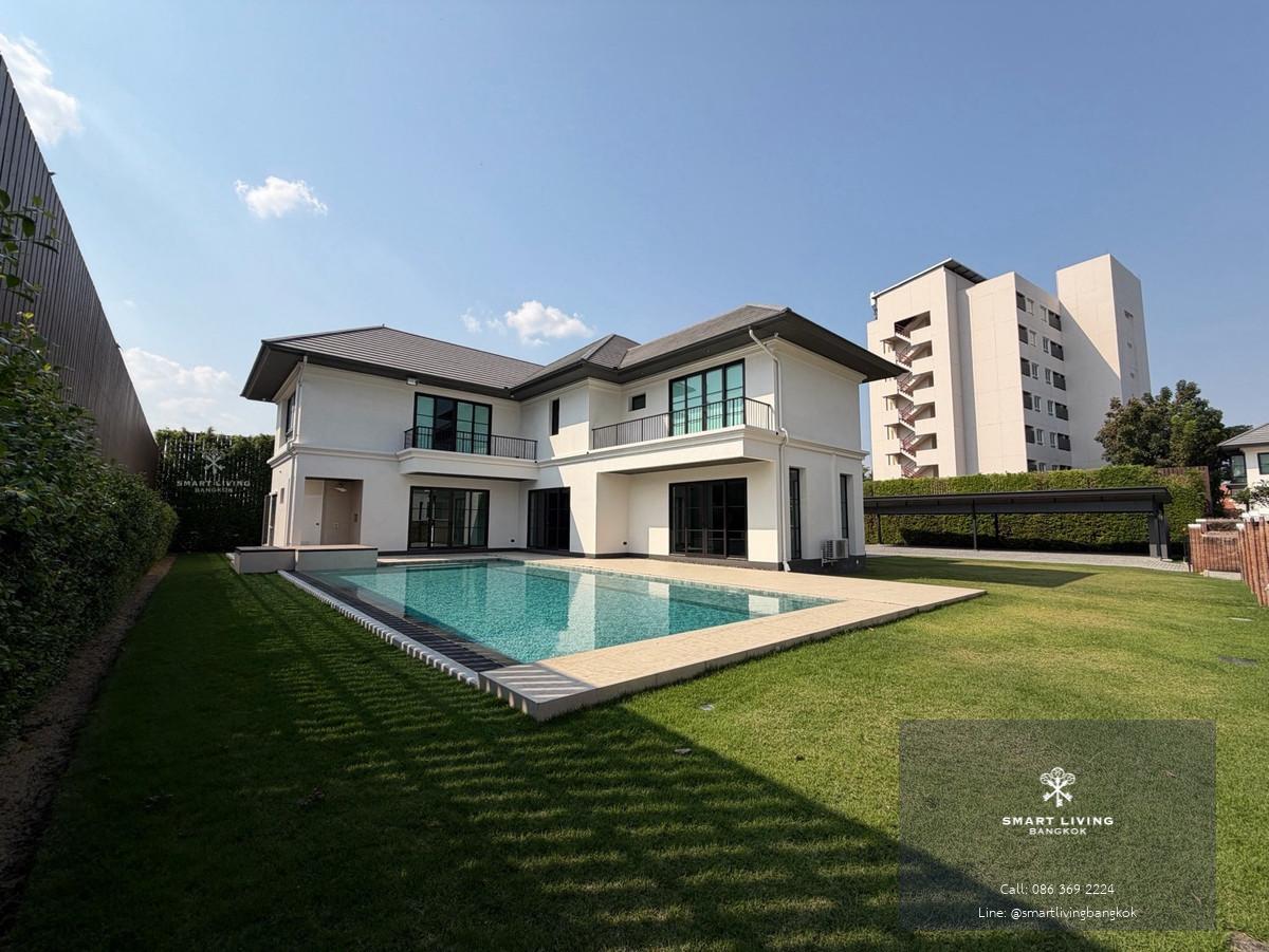 ขายบ้านเดี่ยวพร้อมสระว่ายน้ำ ตำแหน่งพิเศษ Nichada Onyx ใน Nichada Thani