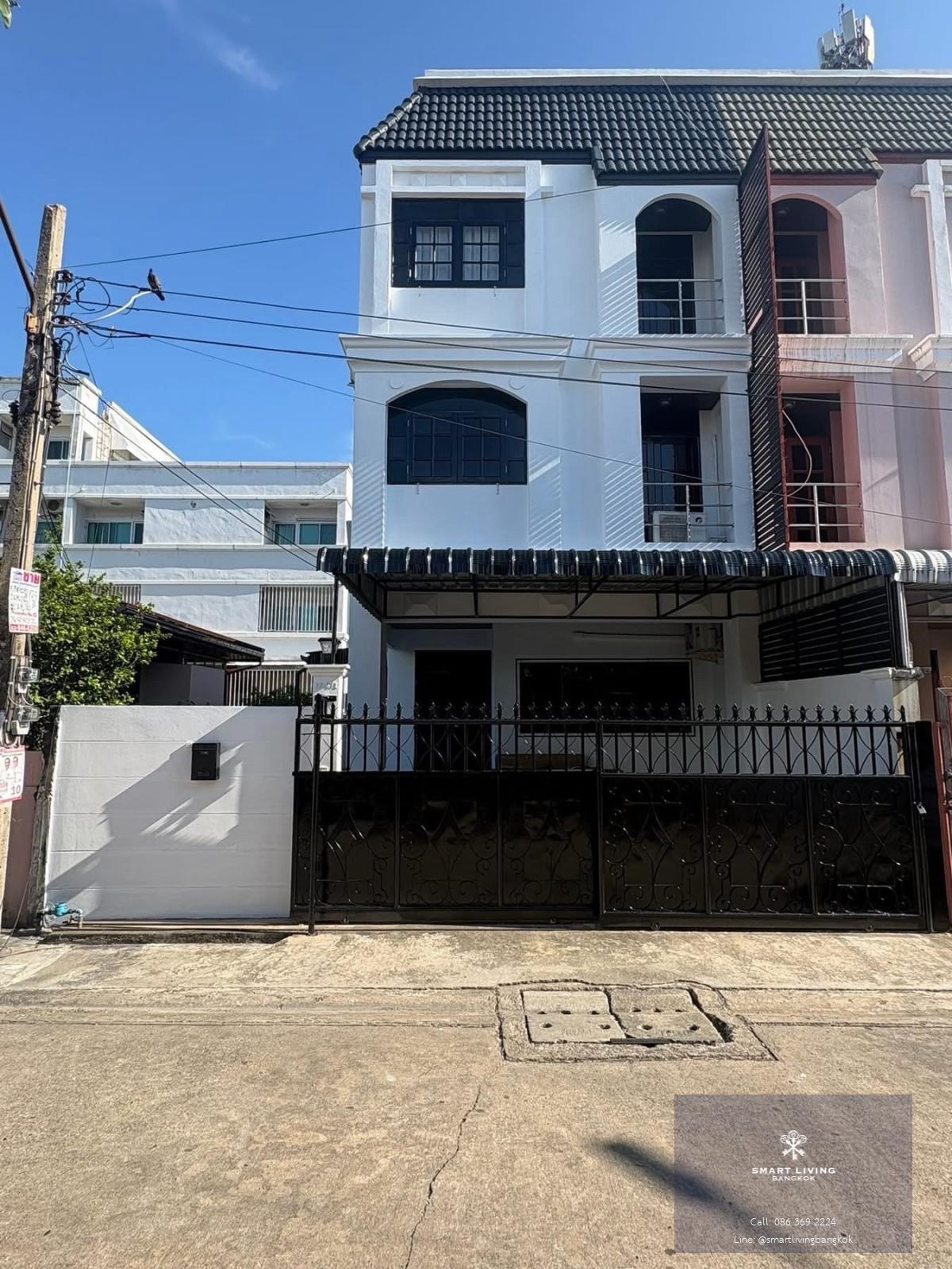 บ้านเช่า พระราม 9 – รัชดา ใกล้ MRT ศูนย์วัฒนธรรม พื้นที่ใช้สอย 400 ตร.ม. เหมาะอยู่อาศัยหรือ Home Office ใกล้โรงเรียนนานาชาติและสถานทูตจีน