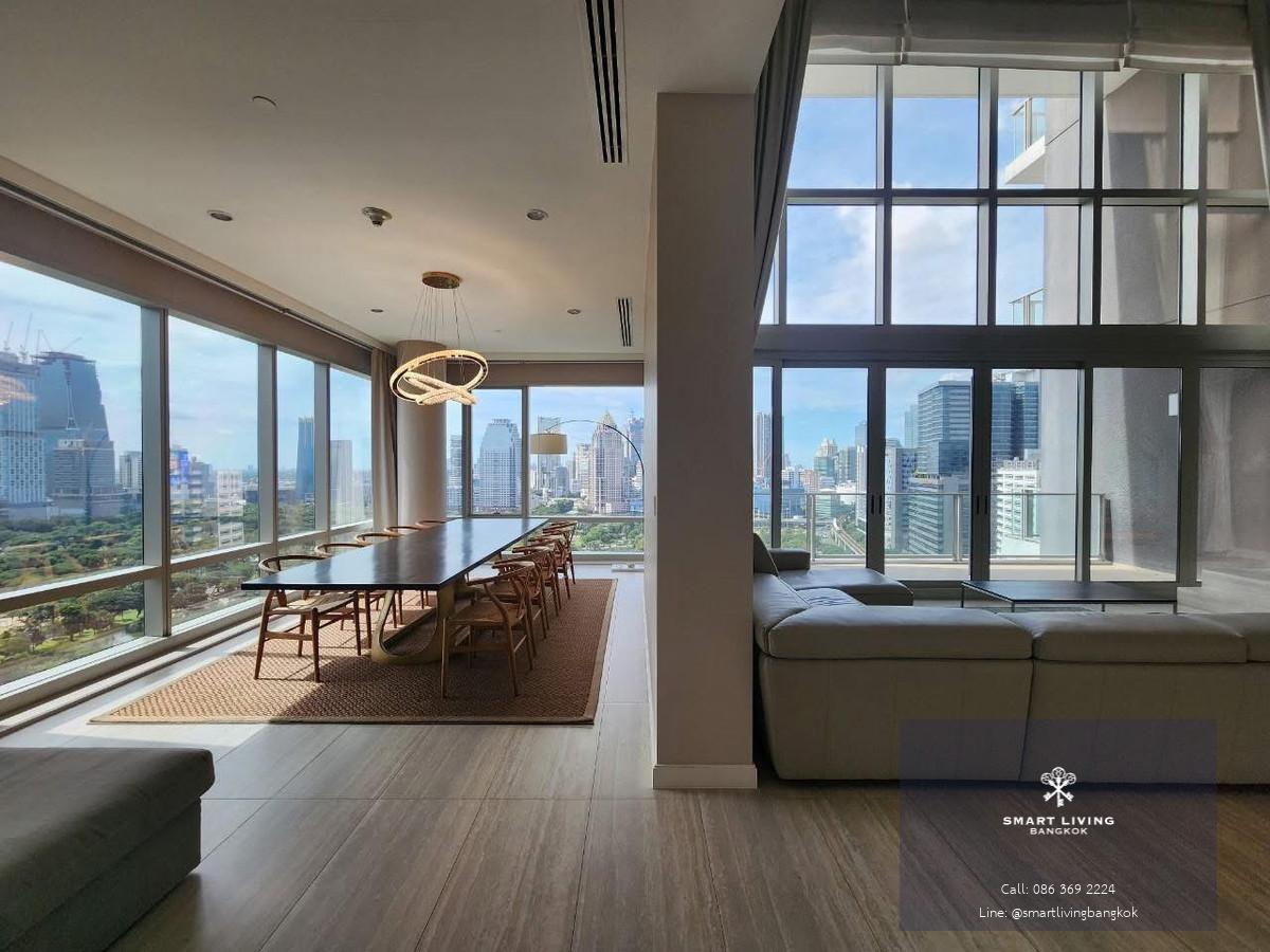 🍃ขาย/ให้เช่าคอนโดDuplexฟรีโฮลด์ที่ 185 ราชดำริ 5 ห้องนอน ห้องใหญ่ เฟอร์นิเจอร์ครบ บนถนนราชดำริ มีพื้นที่ใช้สอย 339.12 ตร.ม.